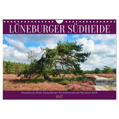 Lüneburger Südheide (Wandkalender 2027 DIN A4 quer), CALVENDO Monatskalender