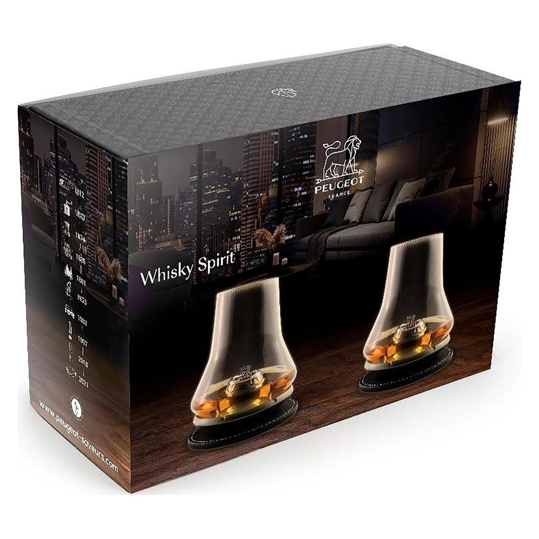 Peugeot Whiskyglas SPIRIT Duo 290 ml, 2 Stück, Transparent (2.90 dl, 2x, Whiskygläser) (78266257)