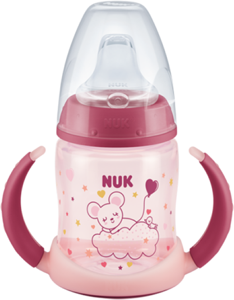 Nuk First Choice Night Biberão de Aprendizagem 6-18m Rosa 150ml
