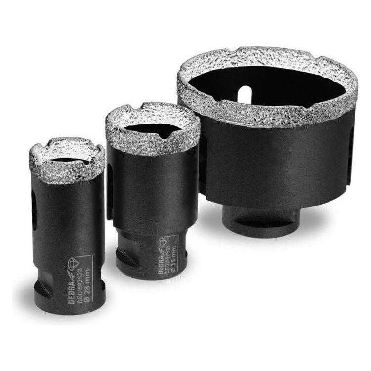 Dedra Diamant-Hartfliesen-Bit 3 Teile: 28,35,68 mm (DED1592SZ05)