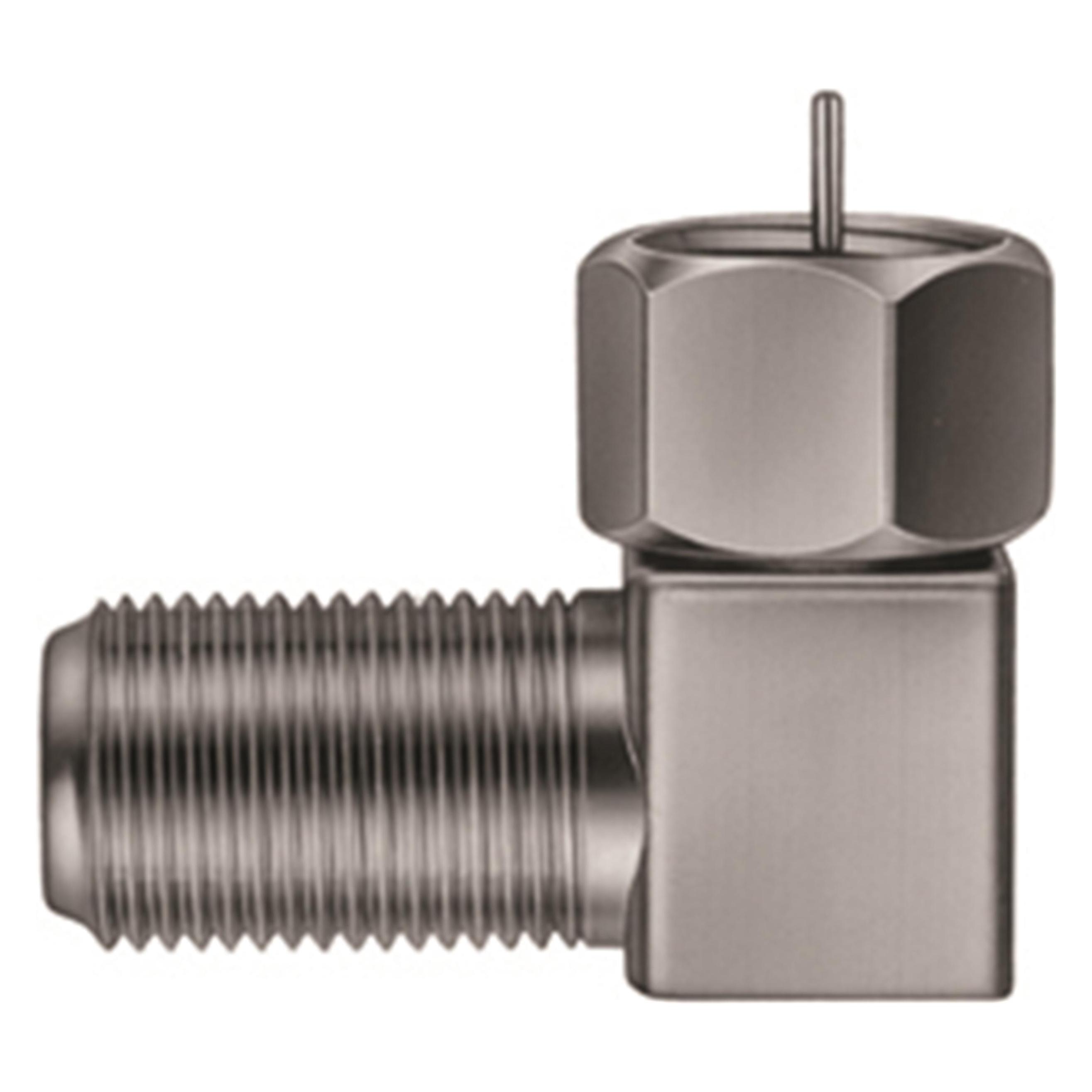 Triax Winkeladapter WFC 01 gewinkelt F-Buchse/F-Stecker (Sonstige) (350260)