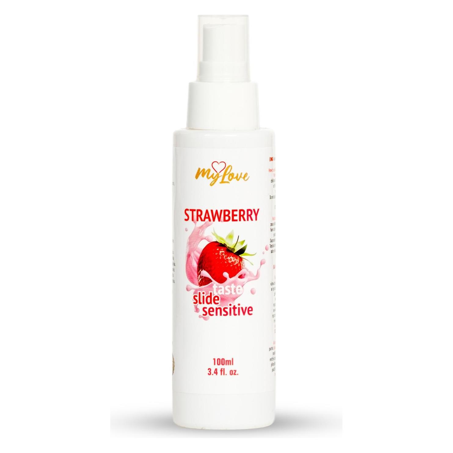 Medica Group Medica MYLOVE Taste Slide Sensitive żel intymny Strawberry 100ml (Intimgel, 100 ml) (66977347)