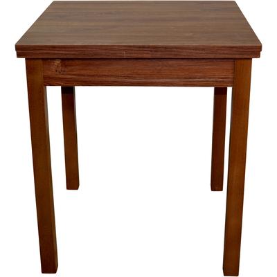 Esstisch, braun (nussbaum, nachbildung, nussbaum, nachbildung, nussbaum, nachbildung), H:75cm T:67cm, HOFMANN LIVING AND MORE, Tische, Esstisch, ausziehbar