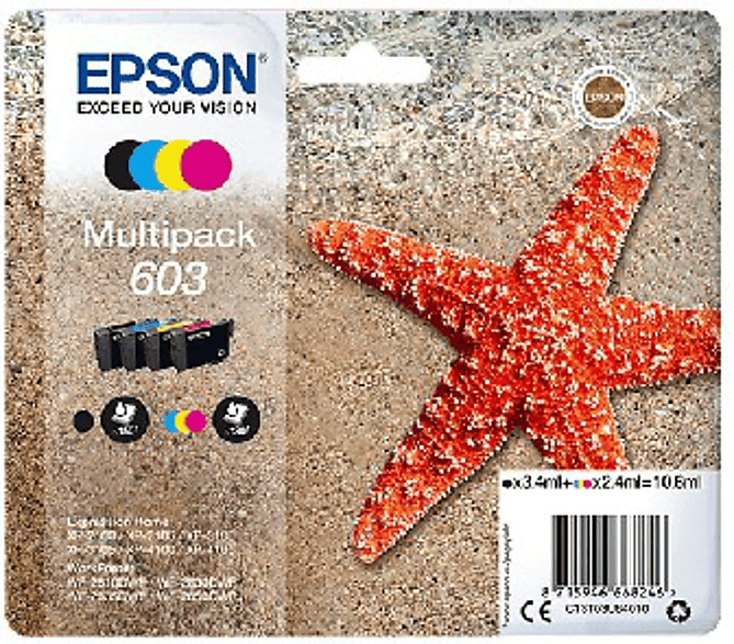 Cartucho de tinta - Epson Multipack 4 Colores 603 Ink