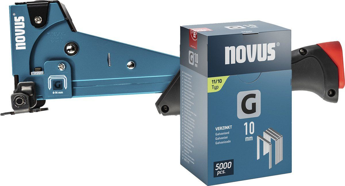 Novus Tools 030-0466 Hamertacker Type 11 met 6-14 mm nieten