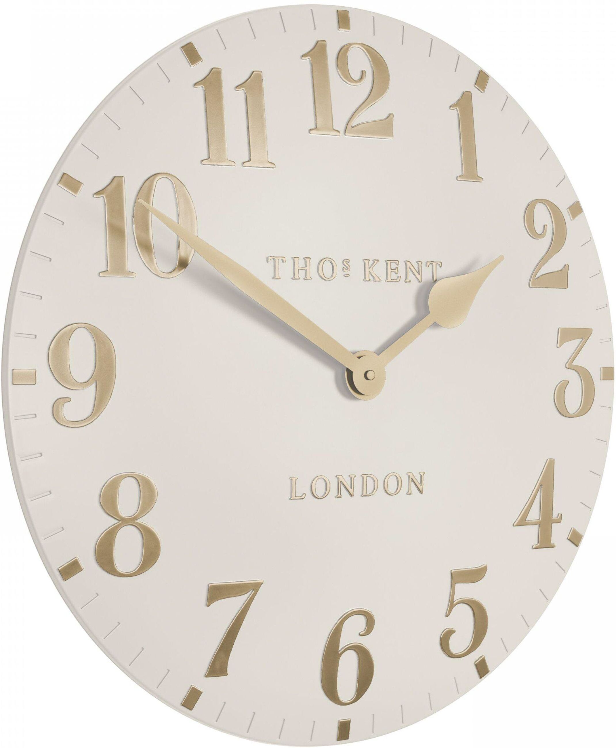 Milly Cream & Gold Decorative Wall Clock