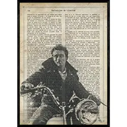 POSTER James Dean A4 Rahmenlos