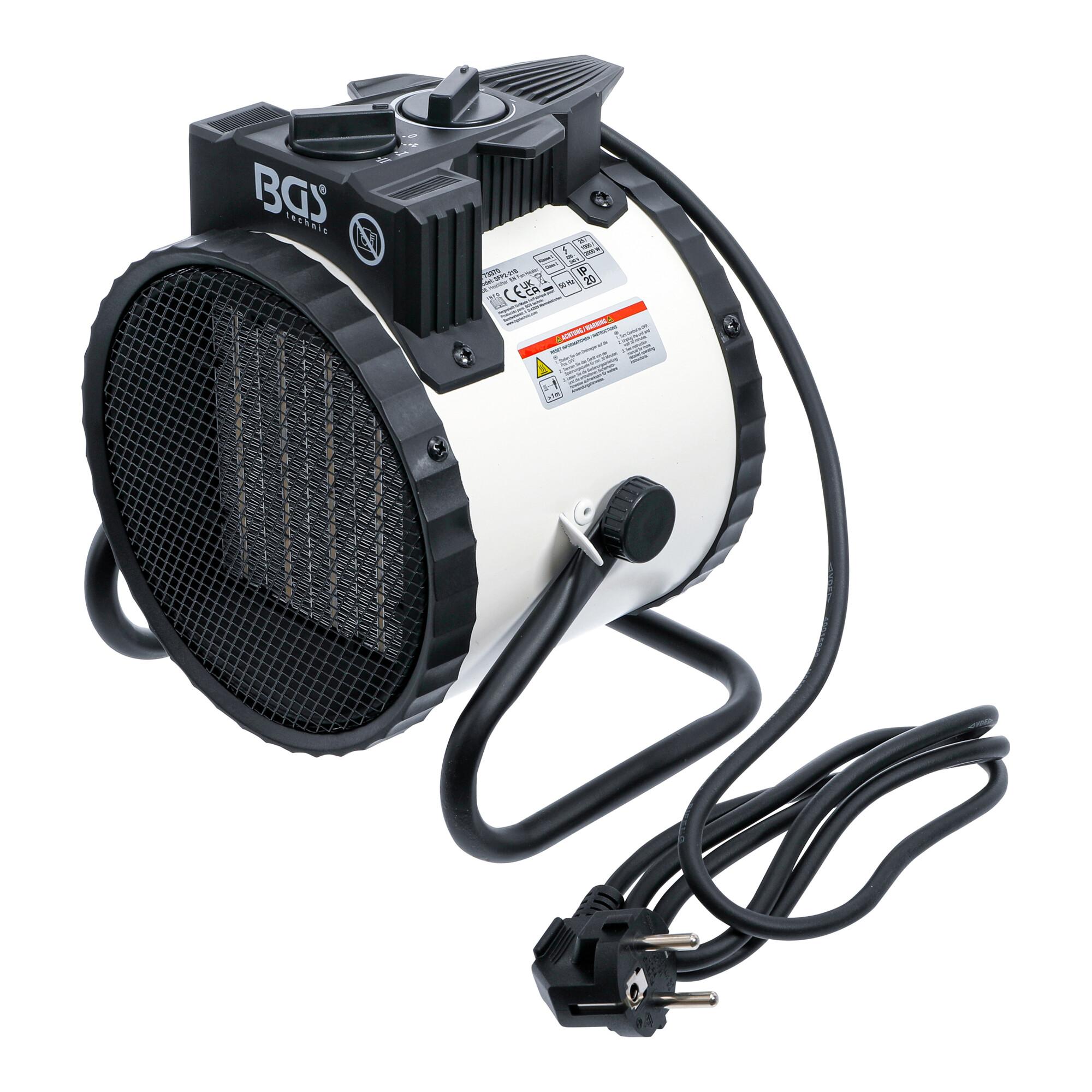 BGS Heizlüfter 73370, elektrisch, 2 kW ; BGS technic)