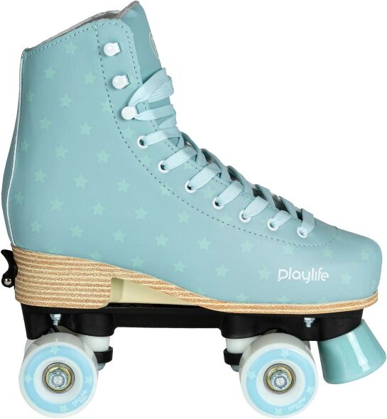 Kids Roller Skates Playlife Classic Blue (Blue Sky - 3-6)  - Teal;Blue - Size: 3-6 UK