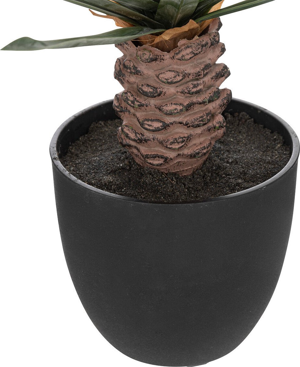 Atmosphera Kunstpalm Rivi met pot, Groen, Ø50x52cm