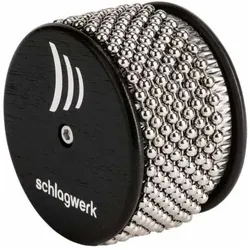 Schlagwerk CCA30 Cajon- Cabasa schwarz (Perkussion), Perkussion, Schwarz