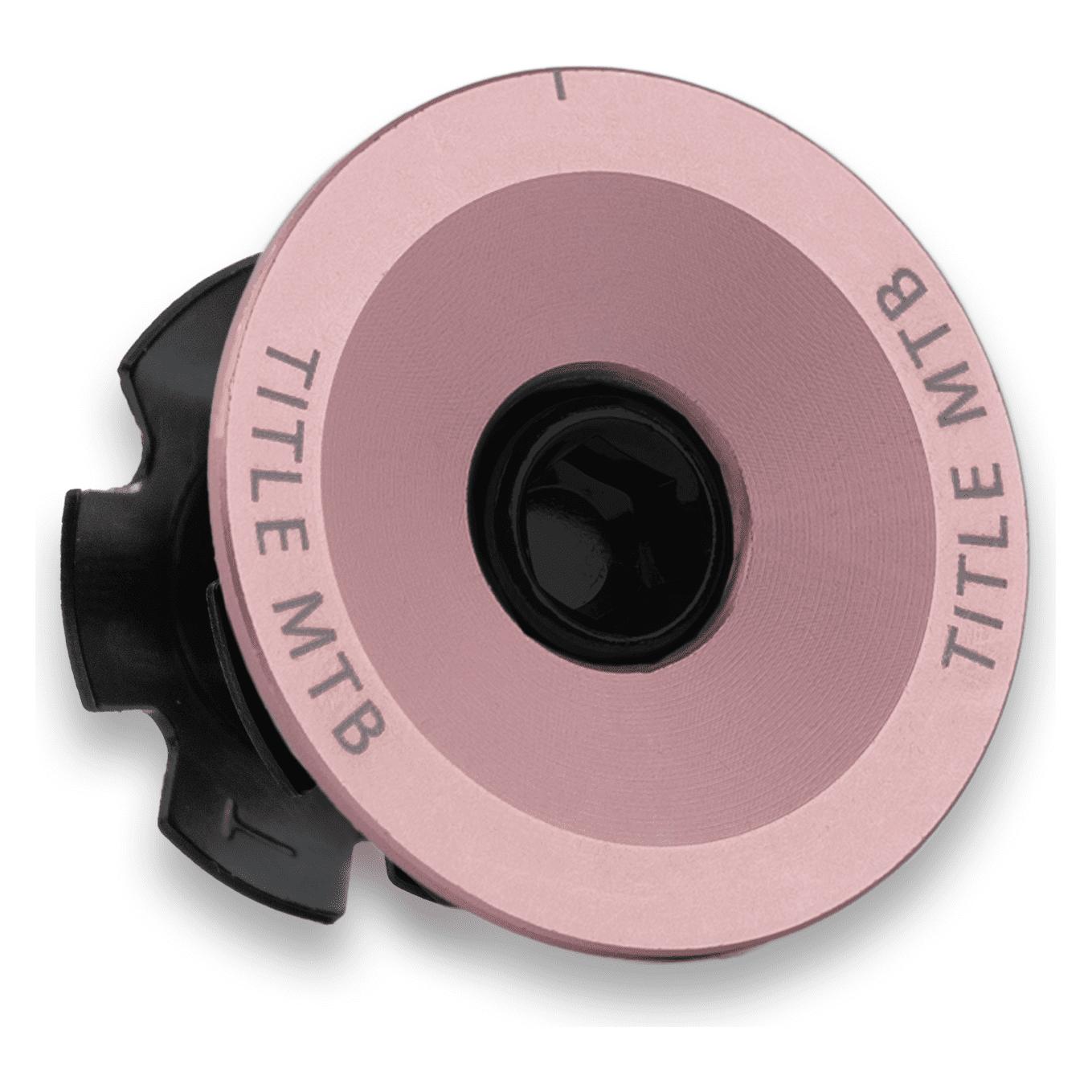 Title Top Cap und Gabelschraube - pink (59666554)