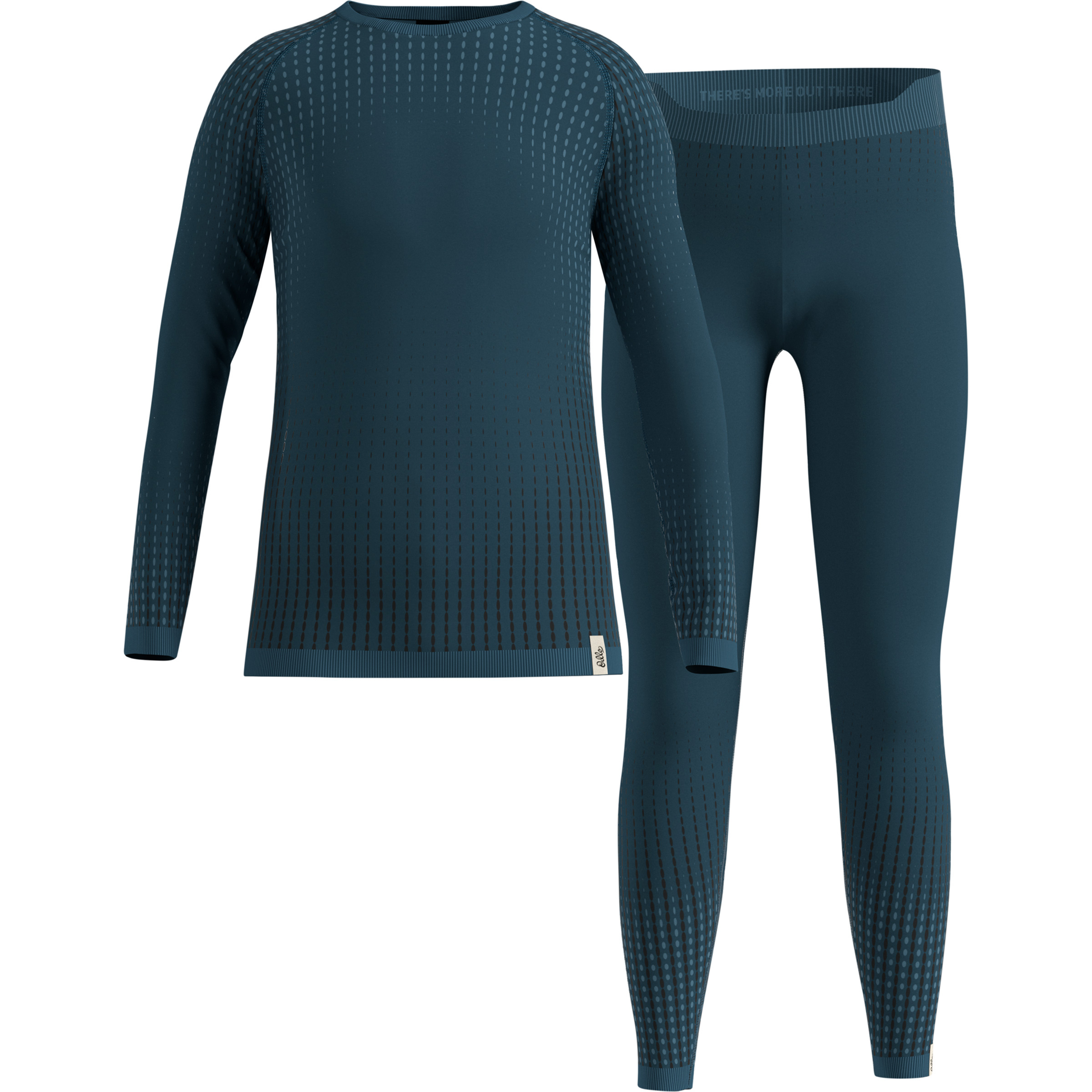 Odlo Performance Warm Unterwäsche Set Kinder Unterwäsche Sets blau Größe 116 Elastisch