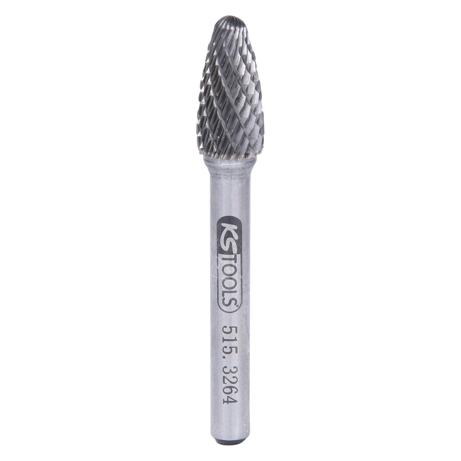 KS Tools HM Rundbogen-Frässtift Form F (Form F) (515.3264)