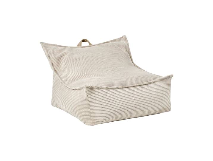 Kid s Concept Pouf Kid 's Base Blanc naturel'