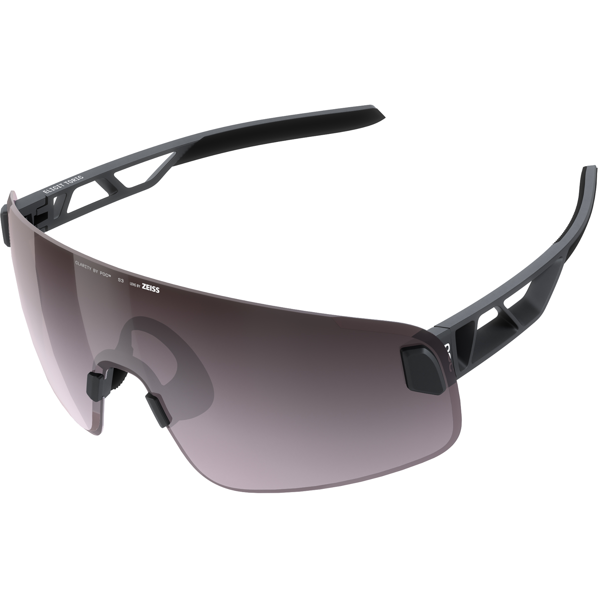 POC Elicit Toric + Sportbrille Sportbrillen & Sportsonnenbrillen schwarz Rennrad