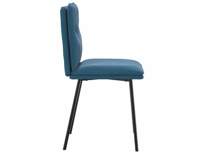 TOP 2026  Chaises à manger (lot de 6) - Pour 6 personnes - bleu velours - 45x54x83 cm ccc1334