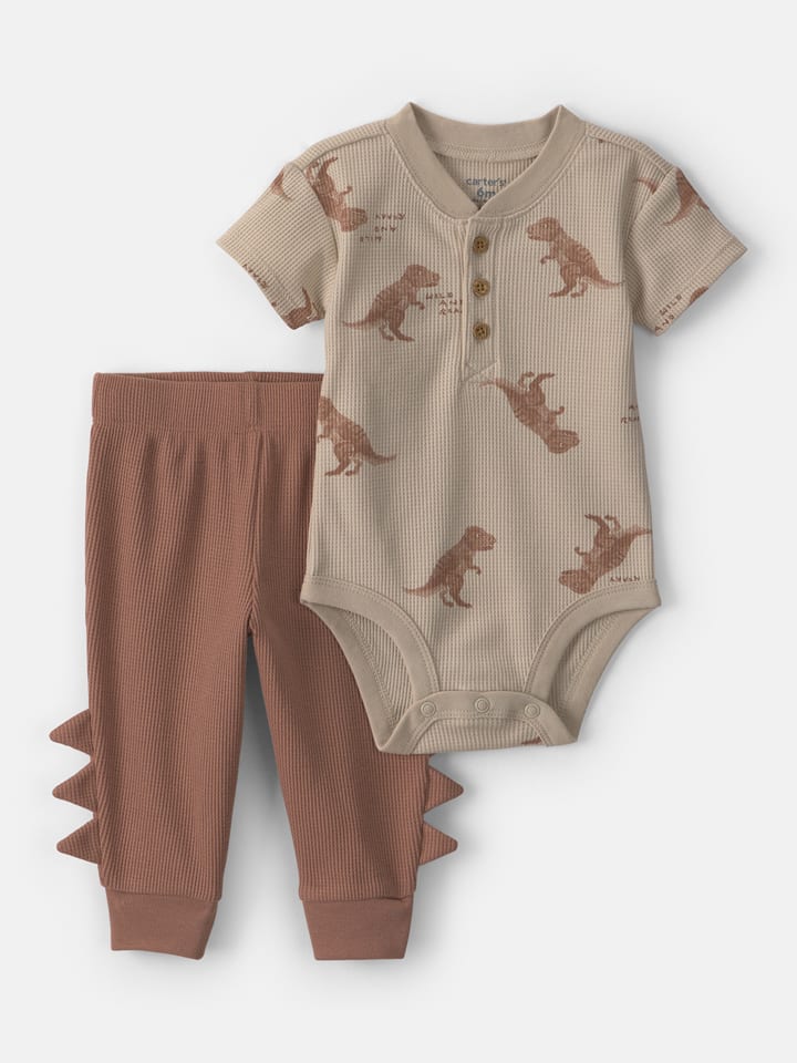 carter's 2tlg. Outfit in Hellbraun - 68