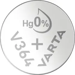VARTA SILVER Coin V364/SR60 Blister 1