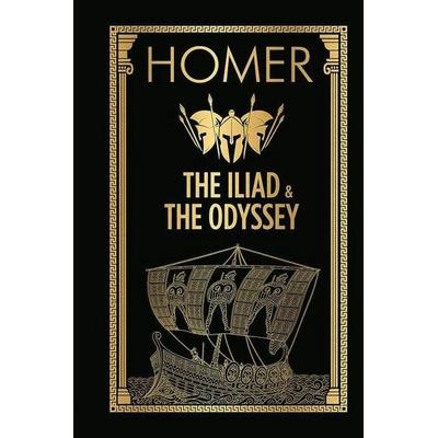 Homer: The Iliad & the Odyssey (Deluxe Hardbound Edition), Gebundene Ausgabe von Homer, Prakash Books, 978-93-88144-29-2