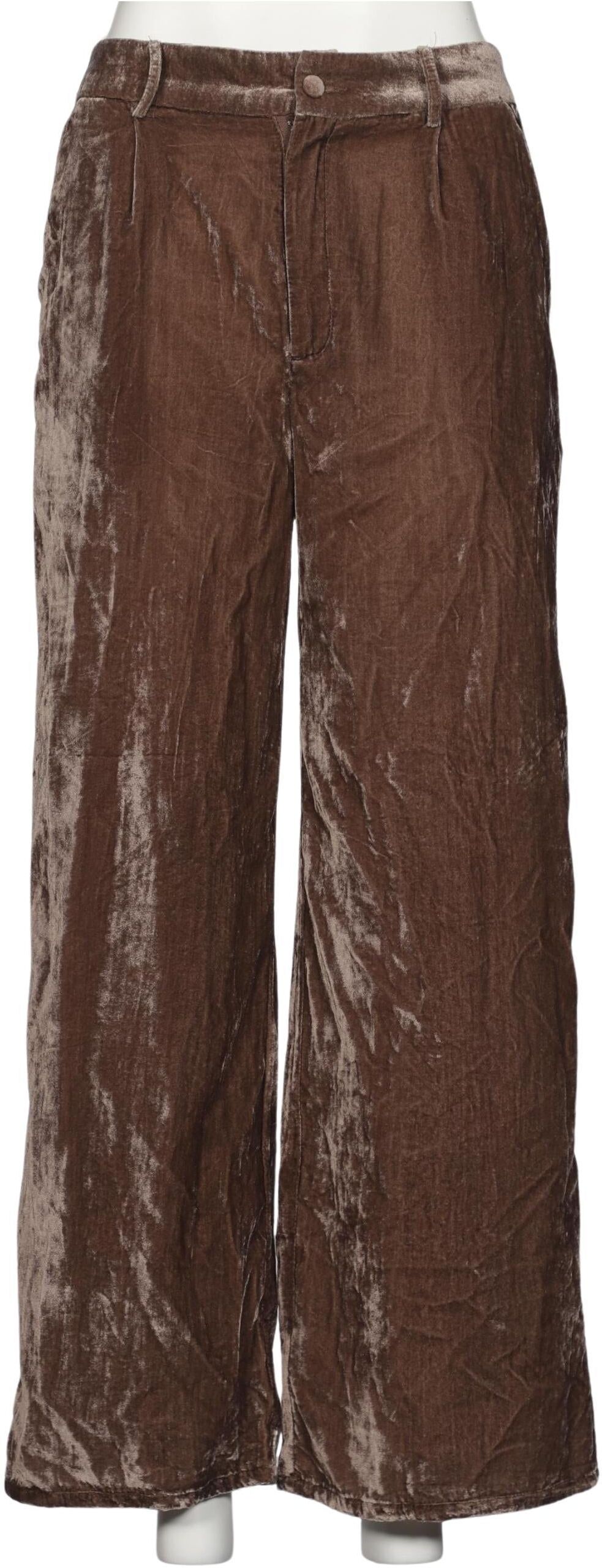 Garance Paris Damen Stoffhose, Braun, Gr. L, Synthetik - Second Hand