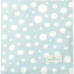GreenGate Stoffserviette Neva, 40 x 40 cm, hellblau