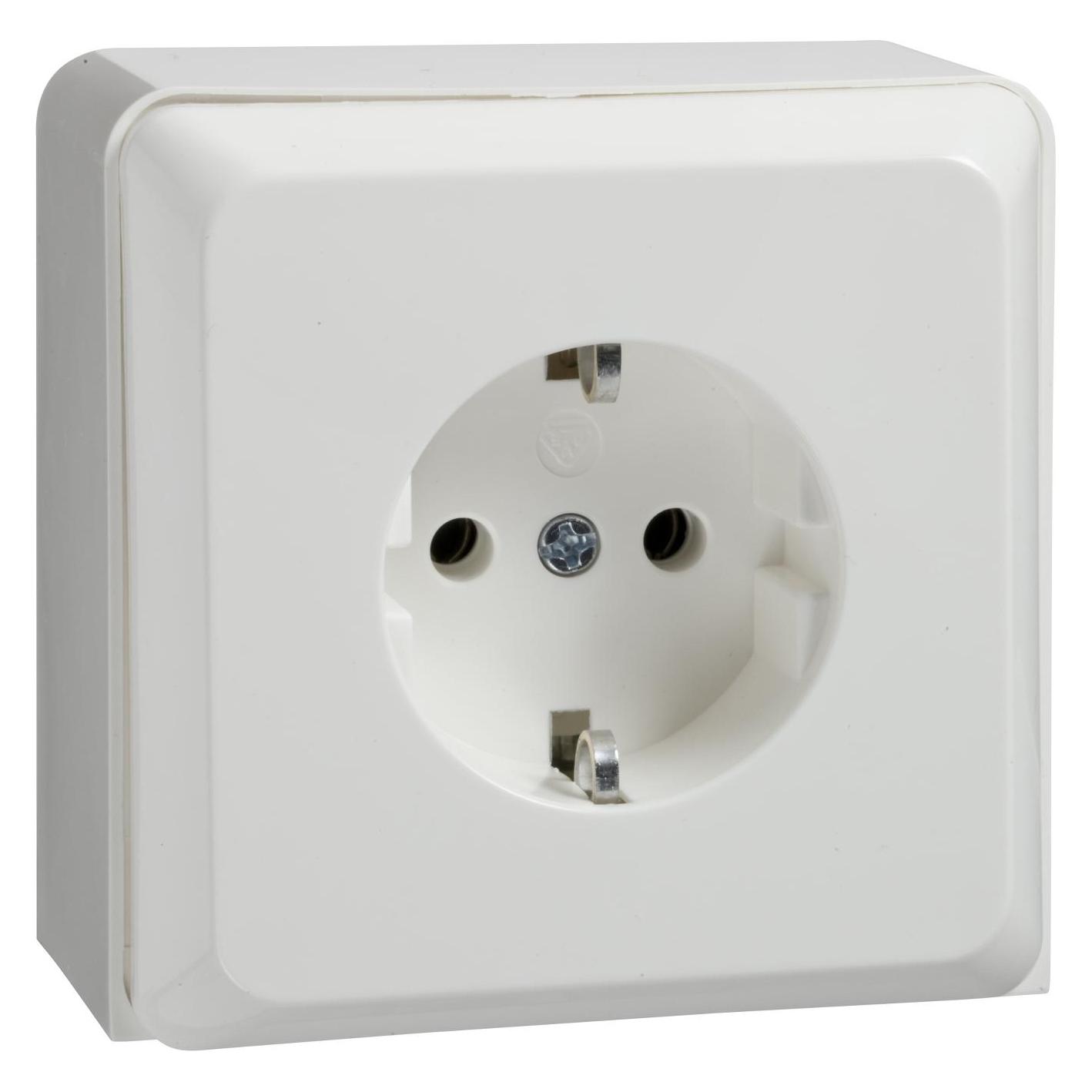 Schneider Electric Steckdose im Geräteträger verdraht. 515524 (515524)