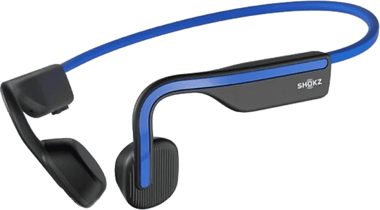 Auriculares conducción ósea - Shokz Openmove, Banda para el cuello, Bluetooth, 6h Autonomía, IP55, Elevation Blue
