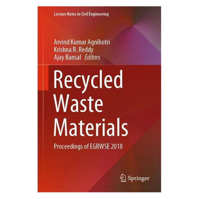 Springer Recycled Waste Materials (Englisch, Hardcover, Ajay, Ajay Bansal, Arvind Kumar Agnihotri, Bansal, Krishna, Krishna R. Reddy, R Reddy) (71873606)