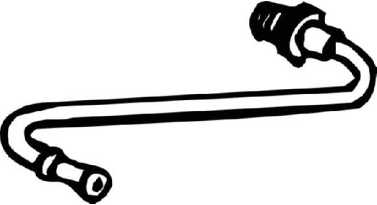 Druckleitung, Drucksensor (Ruß-/Partikelfilter) BOSAL 000-076