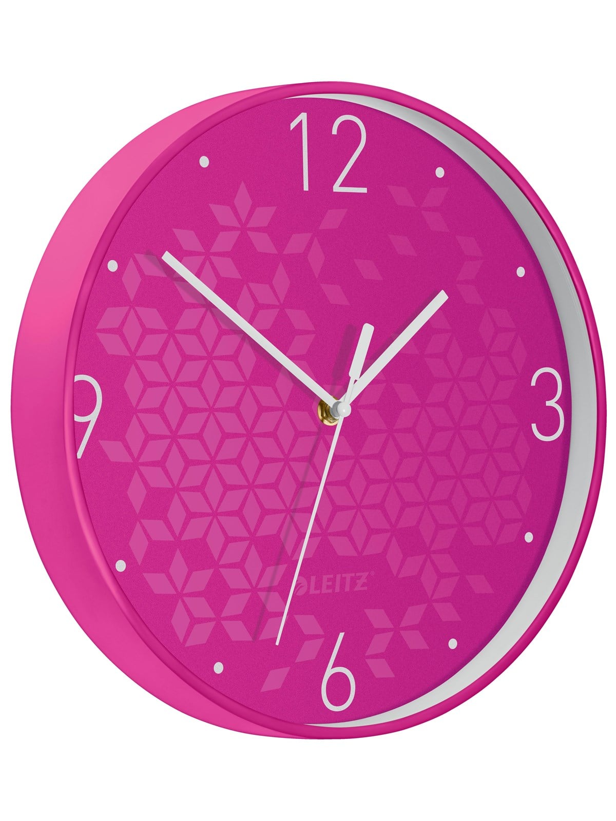 Leitz WOW Wanduhr Pink