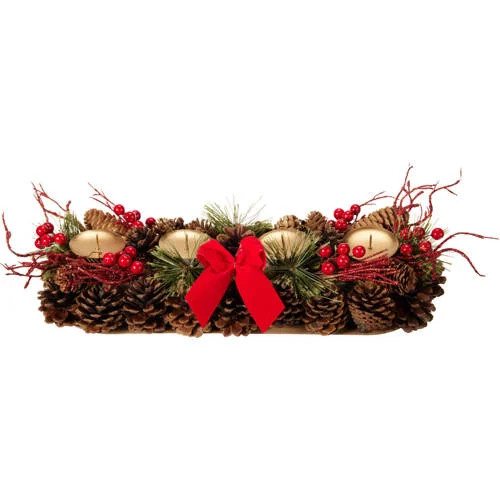 Home & Styling Collection advents kerstkrans, 41 x 17 cm