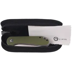 Civivi, Mehrzweckmesser, Messer Elementum D2 G10 Grün Modell C907E (7.50 cm)