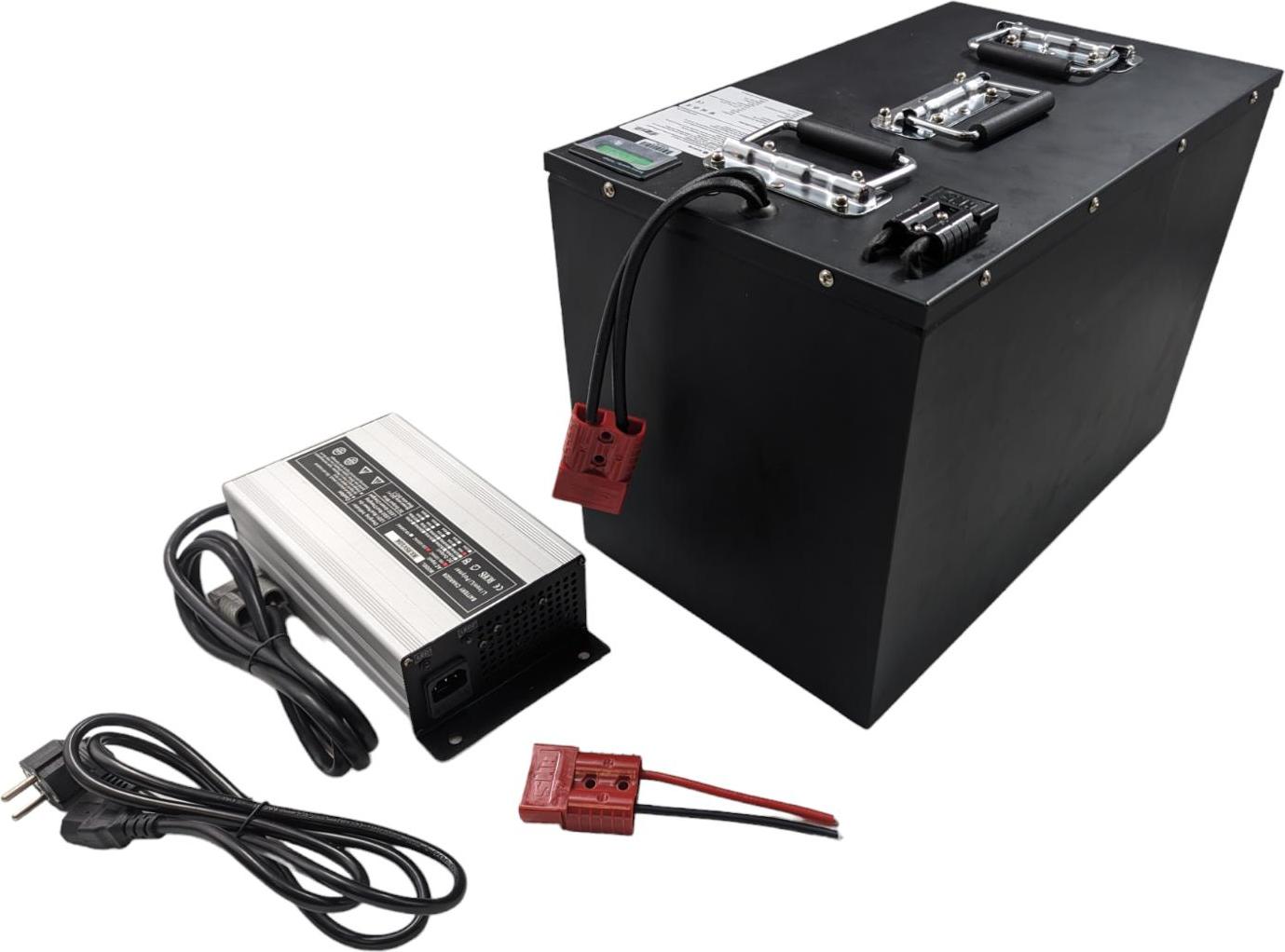 60V 100Ah Li-ion Pedelec e bike e-bike Akku Umbausatz Alugehäuse Akkupack Scooter Boot Roller PV