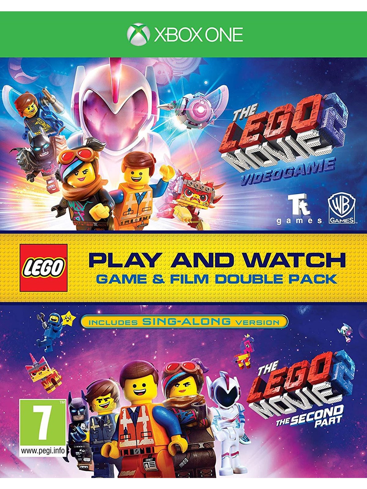 Lego Movie 2 Game & Film Double Pack - Microsoft Xbox One - Action - PEGI 7