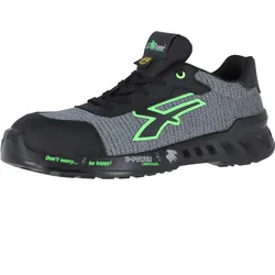 Sicherheitshalbschuhe S1P "MIKE" RED LEVE - 35 - grau