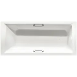 Kaldewei PURO NEXT STAR Badewanne, alpinweiß, 1800 x 800 mm, flacher Wannenrand
