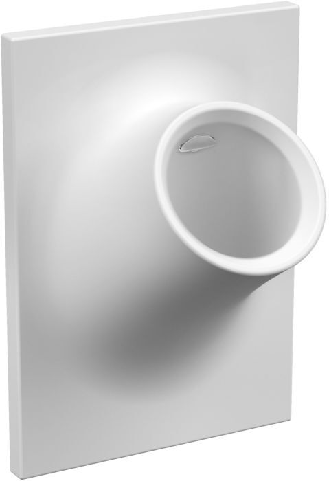 Vitra Istanbul Urinal 4517B003-5300 weiß, Batteriebetrieb, Zulauf von hinten, ohne Deckel
