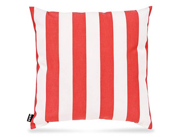 H.O.C.K. Kissen inkl. Füllung 50x50cm Outdoor Classic Streifen rot