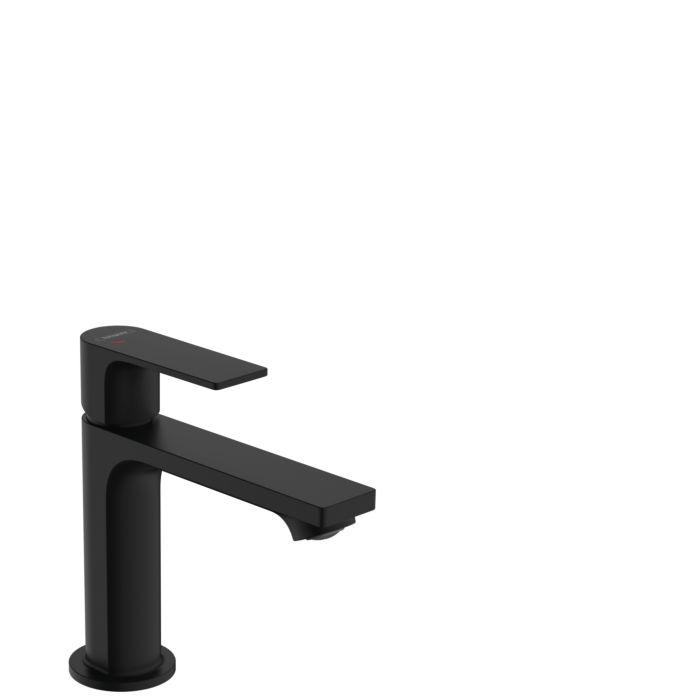 hansgrohe Rebris E Waschtischarmatur 72560670 ohne Ablaufgarnitur, mattschwarz