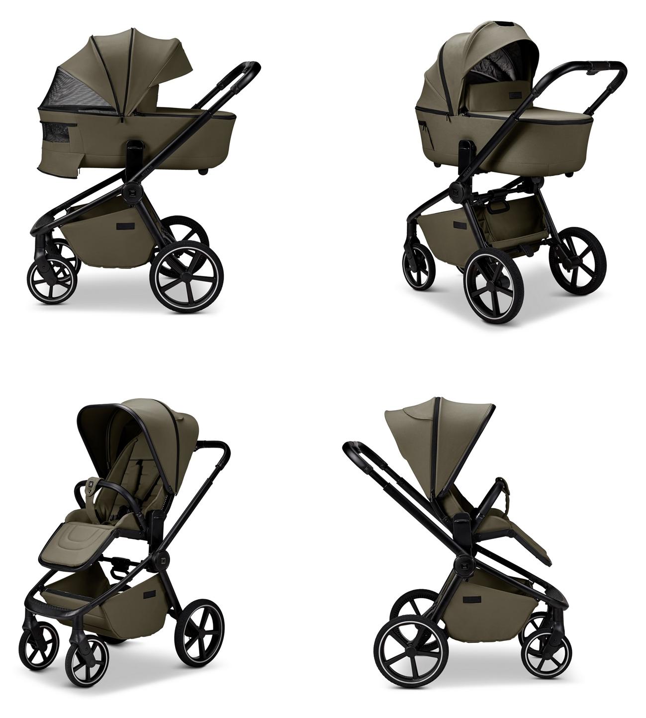 Moon Resea 2.0 Kombikinderwagen moss