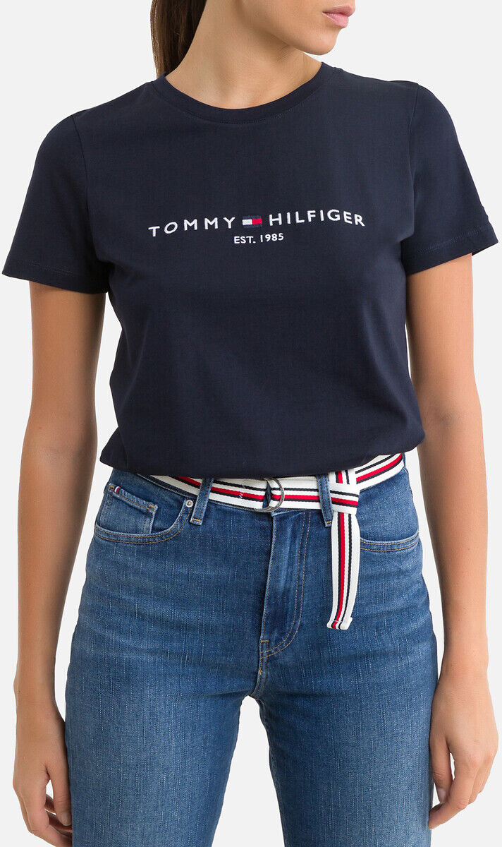 TOMMY HILFIGER Tee shirt col rond manches courtes