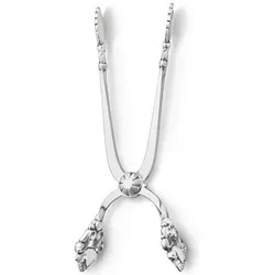 Georg Jensen Acorn Zuckerzange, Servierbesteck, Silber