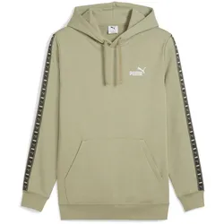 PUMA Essentials Tape Fleece Hoodie Herren 82 - lux army XXL