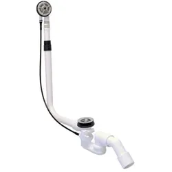 Viega Multiplex Ab- und Überlaufgarnitur mit Visign M5.. - Badewanne