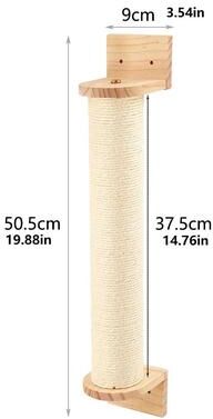 Inspire Essentials SkyClimb Wall Mounted Cat Shelf And Climbing System 14