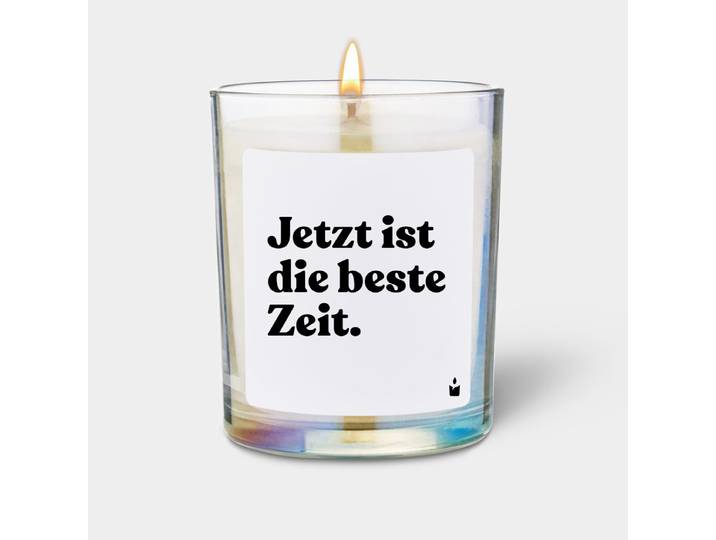 Duftkerze Rainbow Woody Jetzt ist die beste Zeit.