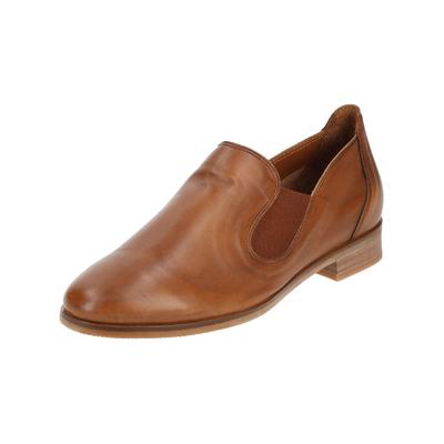 Slipper EVERYBODY "Everybody Halbschuhe Leder", Damen, Gr. 40,5, terra, Leder, Schuhe Slipper
