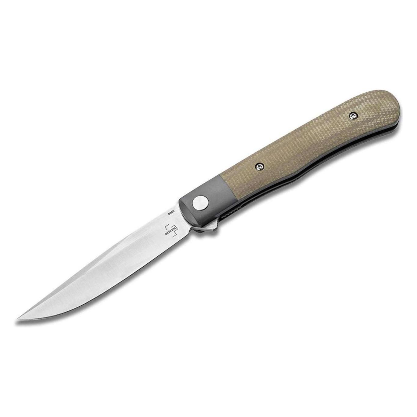 Böker Plus Modern Trapper Uno Knife (8.20 cm) (01BO930)
