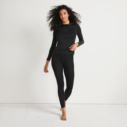 Seidenunterhose für Damen in Petite-Größe, Damen, size: petite, Schwarz, Seide, by Lands' End